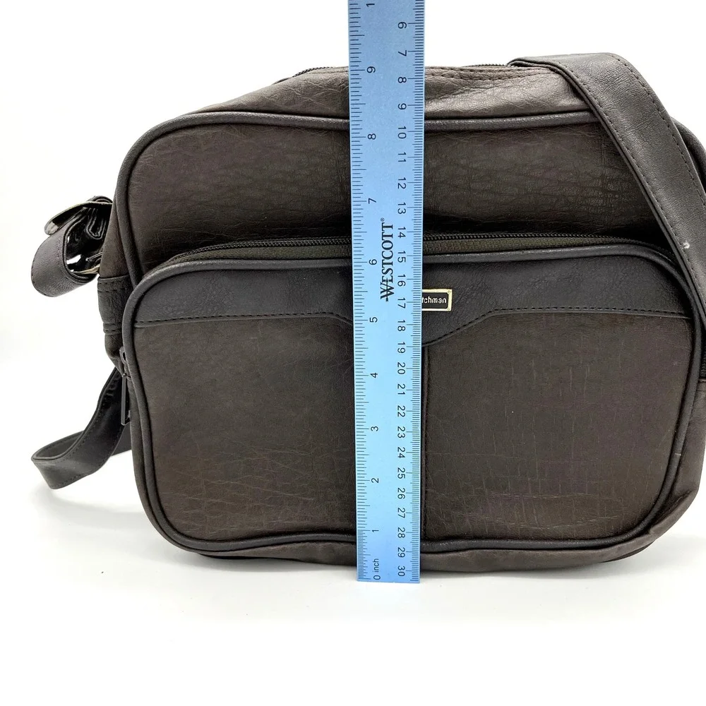 The Flying Dutchman Messenger Bag Crossbody Travel‎ Brown Adjustable Strap